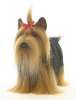 Hansa pluche Yorkshire Terrier knuffel 38 cm