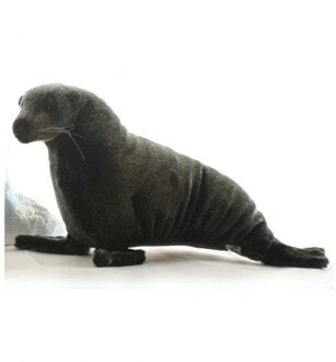 Hansa pluche zeeleeuw - dieren knuffel - 36 cm - zeedieren knuffel Multi