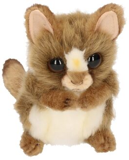Hansa Spookdiertje knuffel - 15 cm - pluche - realistisch - hoge kwaliteit - speelgoed knuffeldier