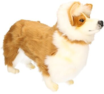 Hansa Welsh Corgie knuffel - 50 cm - realistische vormgeving - hond knuffeldier