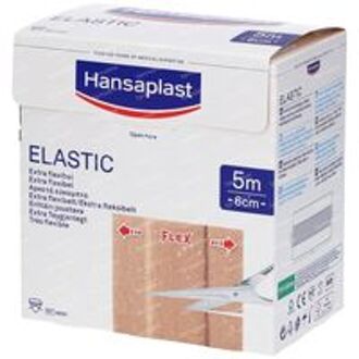 Hansaplast elastic pleisters, 5 meter breedte 60 mm