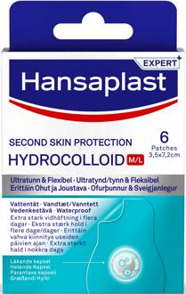 Hansaplast Pleisters Hansaplast Second Skin Hydrocolloid M 6 st
