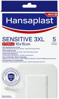 Hansaplast Pleisters Hansaplast Sensitive 3XL 10 x 15 cm 5 st