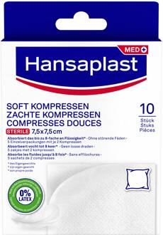 Hansaplast Pleisters Hansaplast Soft Compress 10 st