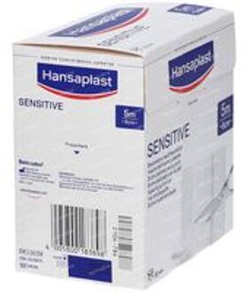Hansaplast Sensitive Gevoelige Huid Pleister 5mx6cm 1 Rol