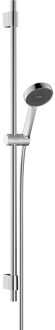hansgrohe Activera S doucheset 95 - 2jet - EcoSmart - met glijstang varia 105cm - chroom 28050000