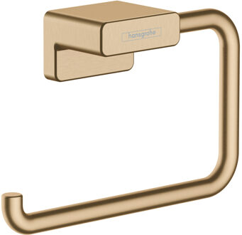 hansgrohe Addstoris closetrolhouder zonder klep brushed bronze 41771140 Bronze brushed