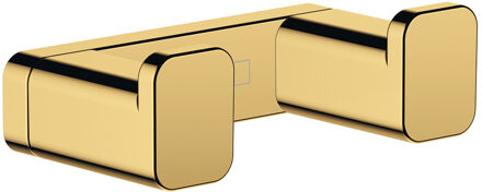 hansgrohe Addstoris handdoekhaak dubbel polished gold optic 41755990