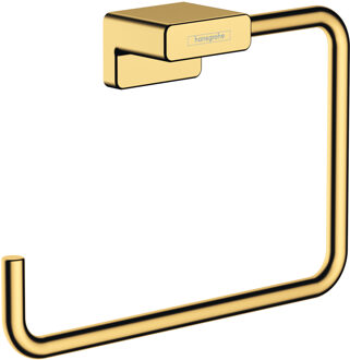 hansgrohe Addstoris handdoekring polished gold optic 41754990