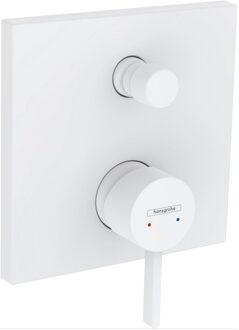 hansgrohe Afbouwdeel Badmengkraan Inbouw Finoris Eengreeps Mat Wit
