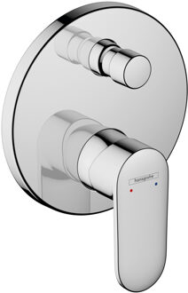 hansgrohe Afbouwdeel Inbouw Badmengkraan HansGrohe Vernis Blend Eengreeps Met Zekerheidscombinatie EN1717 Chroom