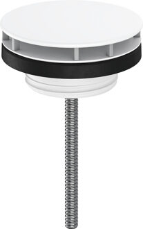 hansgrohe afvoergarnituur niet afsluitbaar, voor wastafels, mat wit