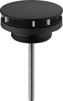 hansgrohe afvoergarnituur niet afsluitbaar, voor wastafels, mat zwart