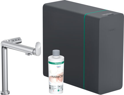 hansgrohe Aqittura M91 Soda systeem 240, 1jet, chroom