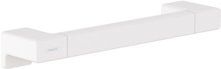 hansgrohe Badgreep HansGrohe AddStoris 34,8 cm Mat Wit Wit Chroom