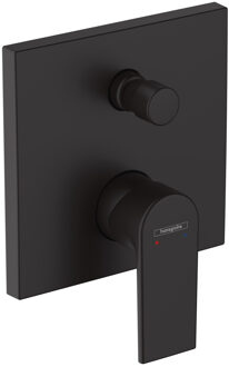 hansgrohe Badmengkraan Inbouw Vernis Shape Eengreeps Mat Zwart