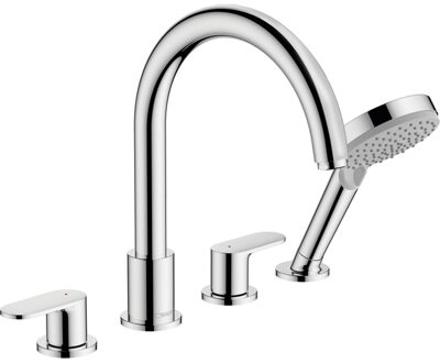 hansgrohe Badrandmengkraan Vernis Blend 4-gats Chroom