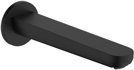 hansgrohe Baduitloop HansGrohe Rebris S Mat Zwart