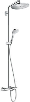 hansgrohe Croma select s 280 showerpipe met badthermostaat chroom 26792000