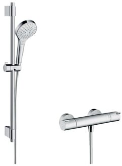 hansgrohe Croma select s croma select douchetset 72cm incl.thermost. chroom