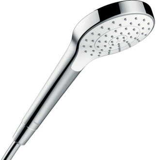 hansgrohe Croma Select S handdouche 1jet 1/2 xØ11cm met rain regenstraal wit/chroom