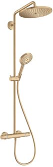 hansgrohe Croma Select S Regendoucheset Brushed Bronze