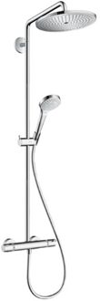 hansgrohe Croma Select S showerpipe 280 1jet = Met Thermostaat - Chroom