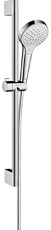 hansgrohe Croma Select S Vario Glijstangset - 65 cm - Chroom / Wit