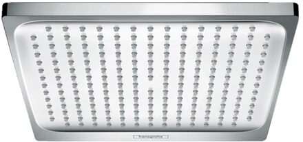 hansgrohe Crometta E 240 1jet hoofddouche 24x24cm lage druk 0.2 bar, m. regenstraal chroom 26722000