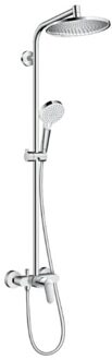 hansgrohe Crometta S 240 1jet Showerpipe met douchekraan, chroom