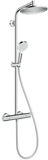 hansgrohe Crometta S showerpipe 240 1jet - Incl. Thermostaat - Chroom