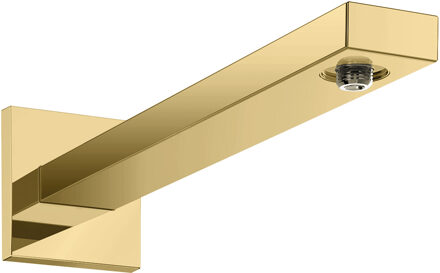 hansgrohe douchearm square 389mm, gepolijst goud