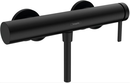 hansgrohe Douchekraan Opbouw Finoris HansGrohe Eengreeps Mat Zwart Chroom