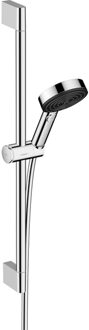 hansgrohe Doucheset HansGrohe Pulsify Select S 3 Jets Relaxation Met Glijstang 65 cm Chroom