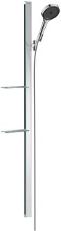 hansgrohe Doucheset Rainfinity PowderRain 130 3jet EcoSmart Met Glijstang 150 cm En Zeepschaal Chroom