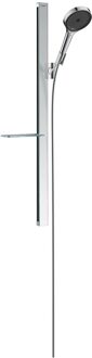 hansgrohe Doucheset Rainfinity PowderRain 130 3jet EcoSmart Met Glijstang 90 cm En Zeepschaal Chroom