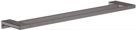 hansgrohe Dubbel Handdoekrek AddStoris 64,8 cm Geborsteld Zwart Chroom