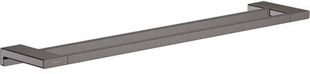 hansgrohe Dubbel Handdoekrek AddStoris 64,8 cm Geborsteld Zwart Chroom