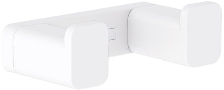 hansgrohe Dubbele Handdoekhaak AddStoris HansGrohe Mat Wit