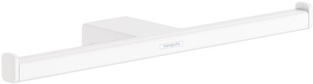 hansgrohe Dubbele Toiletrolhouder AddStoris Mat Wit