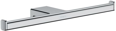 hansgrohe Dubbele Toiletrolhouder HansGrohe AddStoris Chroom
