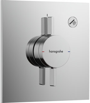 hansgrohe DuoTurn E kraan inbouw voor 1 functie, chroom