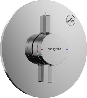 hansgrohe DuoTurn S kraan inbouw voor 1 functie, chroom