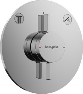 hansgrohe DuoTurn S kraan inbouw voor 2 functies, chroom