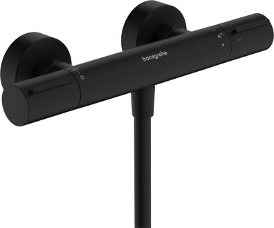 hansgrohe Ecostat Element Opbouw douchethermostaat, mat zwart