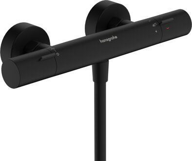 hansgrohe Ecostat Fine Opbouw douchethermostaat, mat zwart