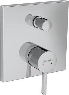 hansgrohe Finoris afdekset badkraan met hendel chroom 76415000