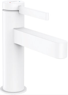 hansgrohe Finoris wastafelmengkraan 16.4x12.6cm Mat Wit 76010700 Wit mat