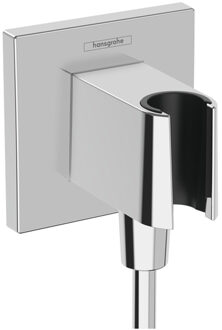 hansgrohe Fixfit handdouchehouder incl. muuraansluitbocht chroom 26889000