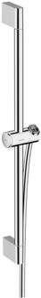 hansgrohe Glijstang Unica Pulsify S 65 cm Met Push-schuifstuk en Doucheslang Chroom